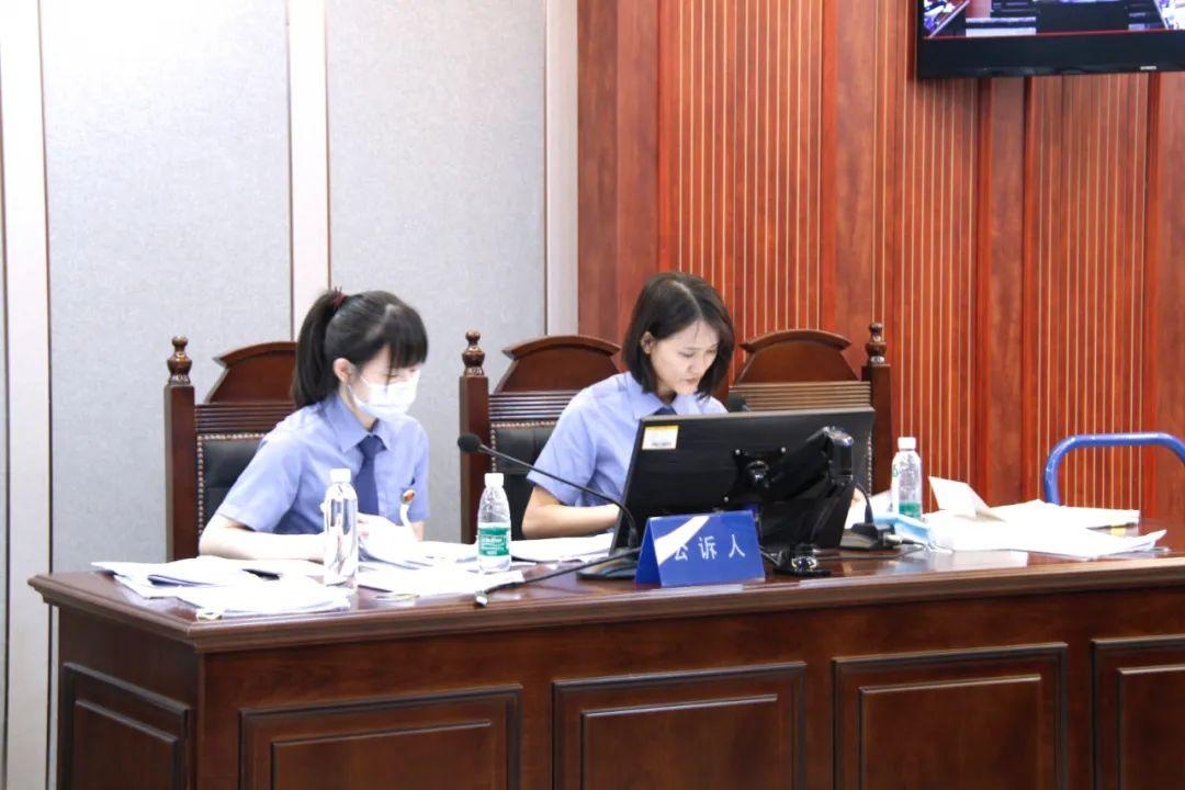 临湘法院开庭审理梅焱,王岭军等14人恶势力犯罪集团案