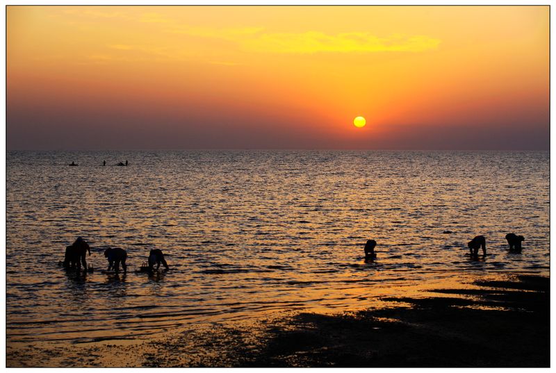 盖州风景:白沙湾