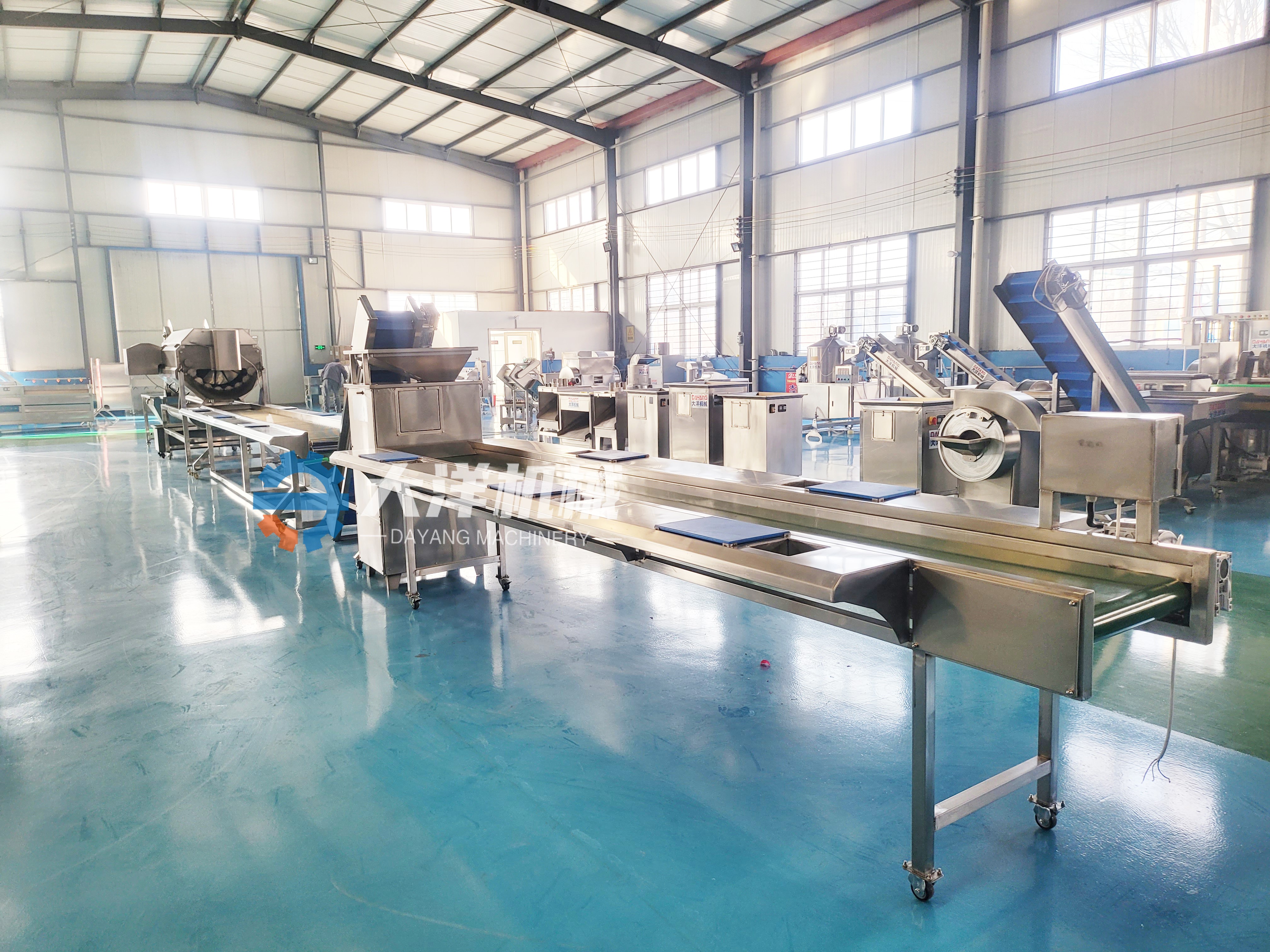 市面上的净菜是这样做出来的 净菜加工流水线操作视频