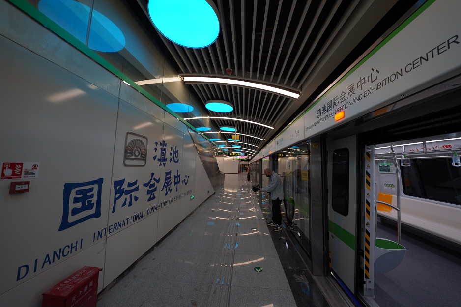 昆明地铁5号线要来了抢先沉浸式体验