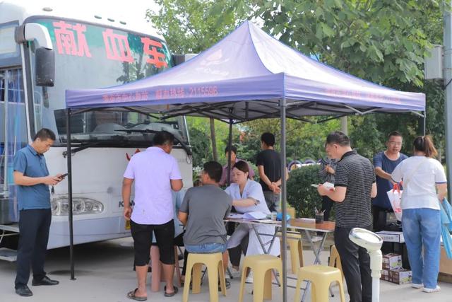 大荔县苏村镇组织开展团体献血活动