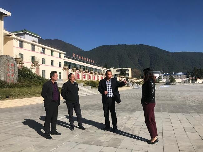 先市职高到冕宁职校考察学习