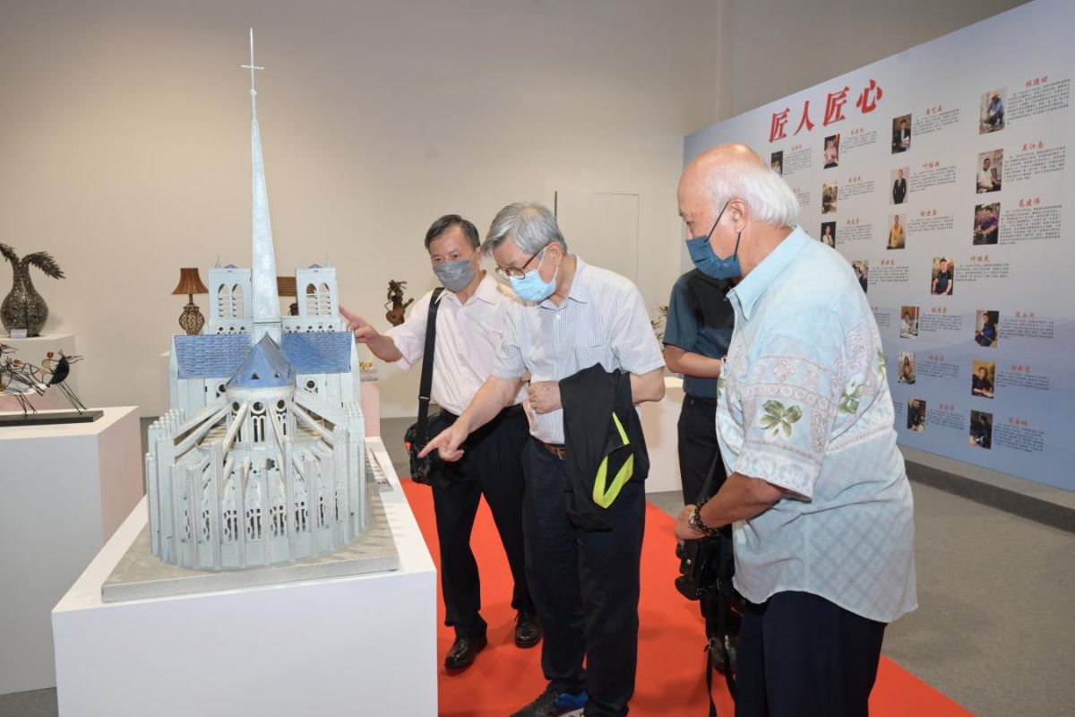 推动产业高质量发展 安溪藤铁艺术精品闪耀港澳