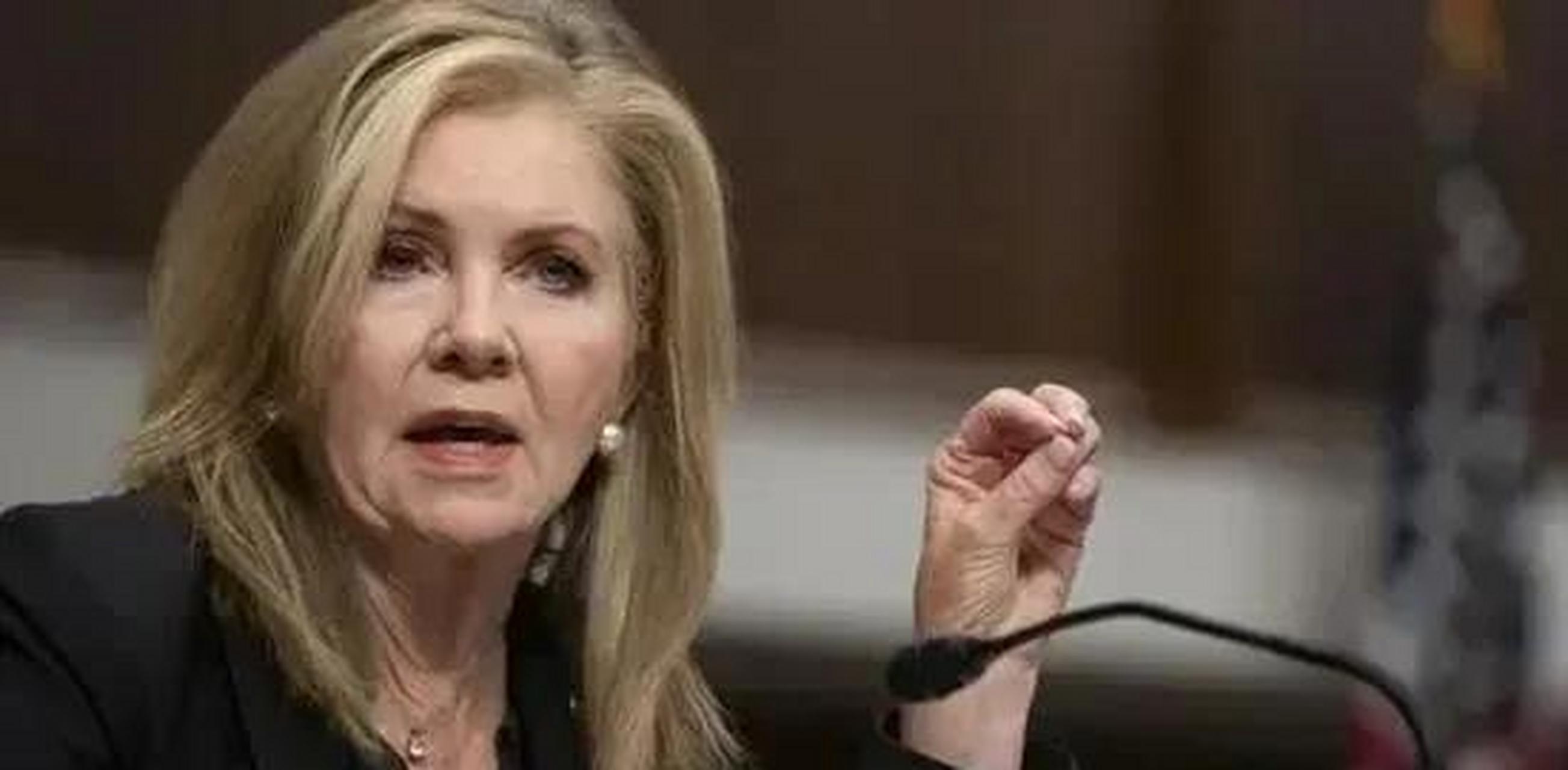 美国共和党籍参议员玛莎·布莱克本今天(北京时间4月21日)叫嚣道:"