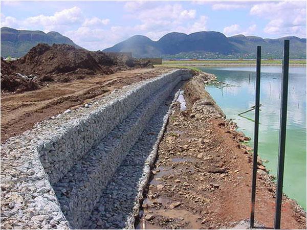 水利石笼网护坡@青岛生产石笼网厂家@石笼网格宾网型号尺寸