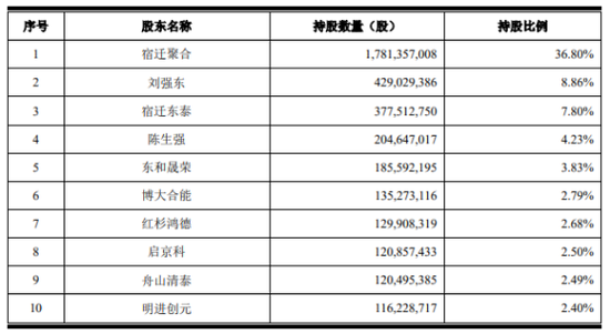 京东前十大股东图片