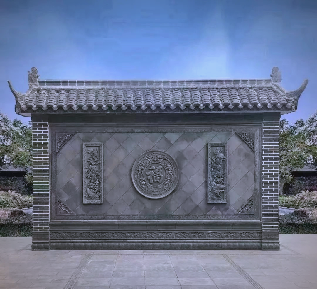 如何设计影壁墙的尺寸以打造美观大气的效果?