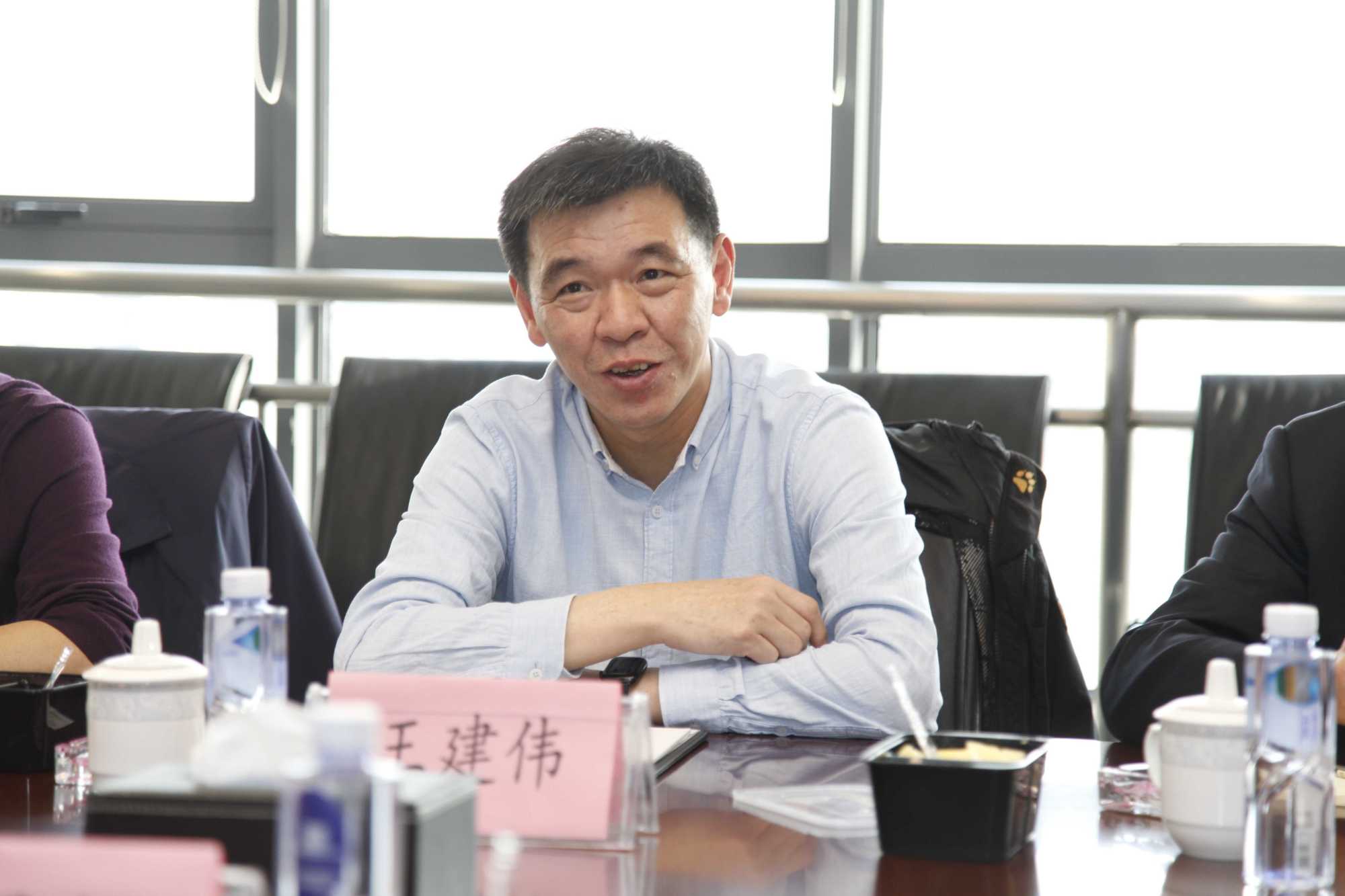 首钢水城钢铁(集团)有限责任公司党委书记王建伟一行到访上海钢联