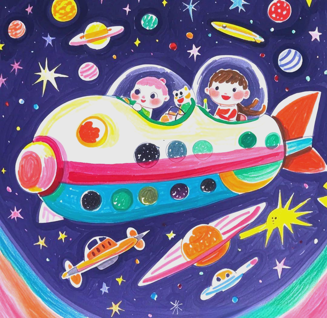 探索科幻梦幻太空与星球遨游绘画的创作技巧与心得