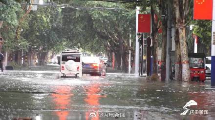 济宁特大暴雨图片
