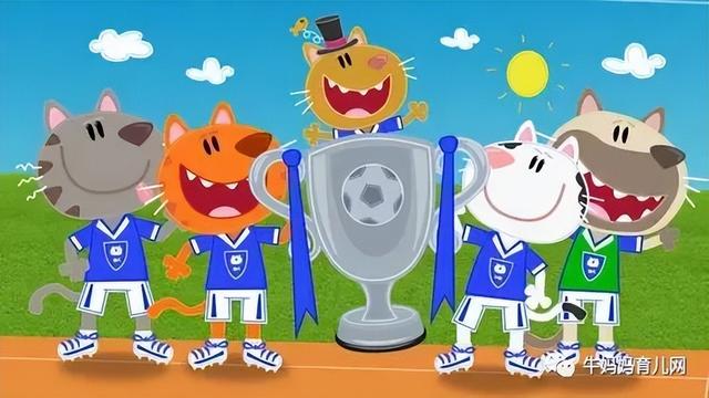 bbc足球題材動畫片:footy pups英文版1-2季外掛字幕,非常有趣