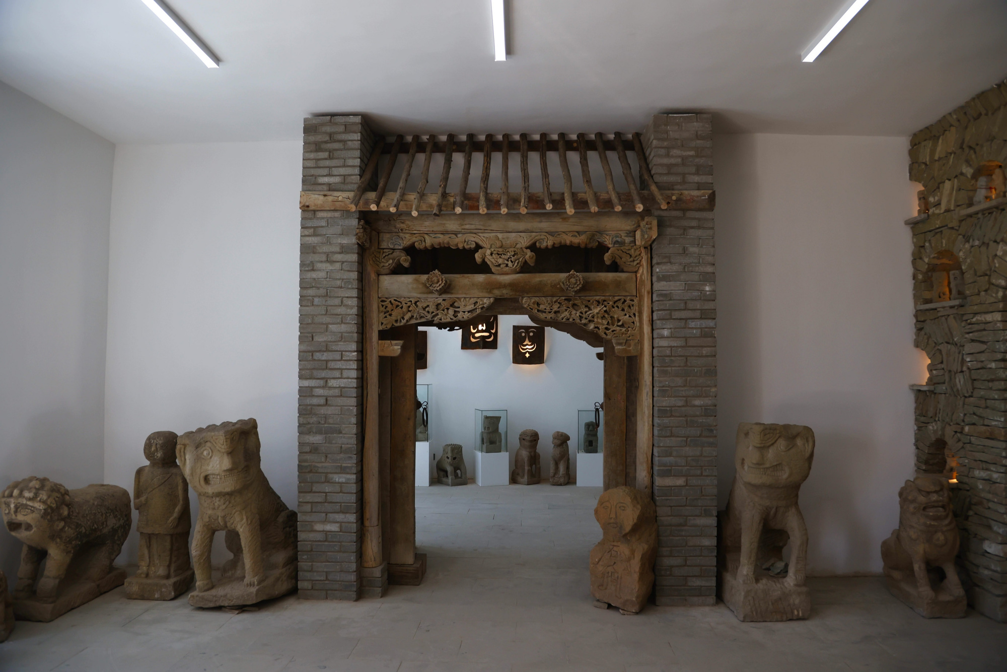 300件"石镇物"念动祈福咒语 陕北石雕博物馆榆林揭牌