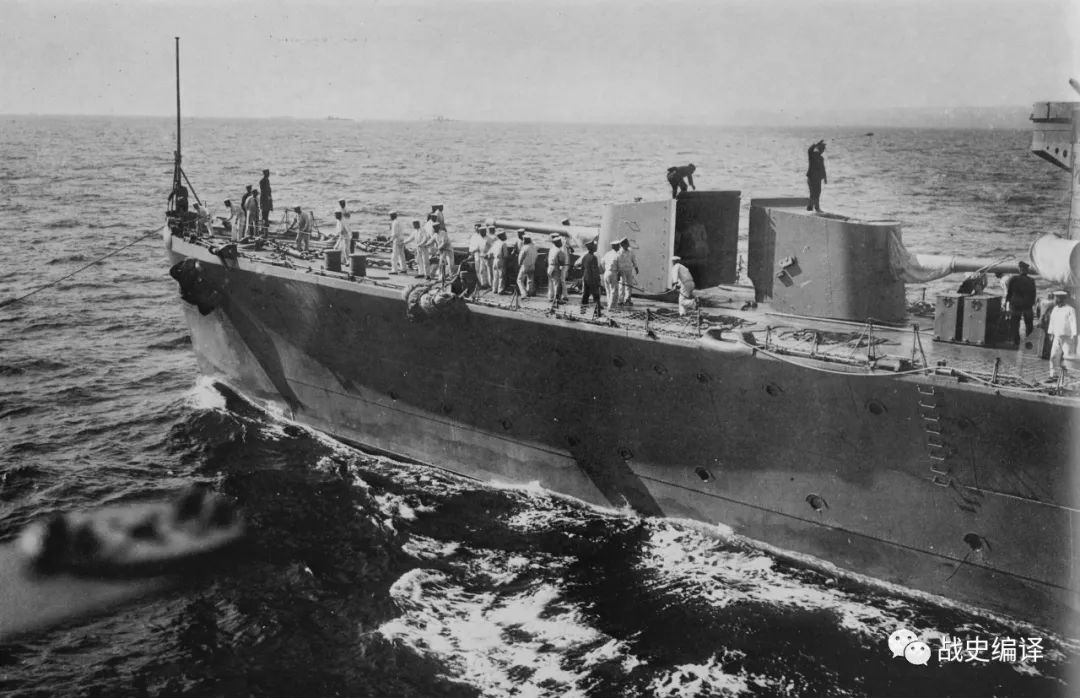 第二水雷战队旗舰"神通"号轻巡洋舰的航迹(中)