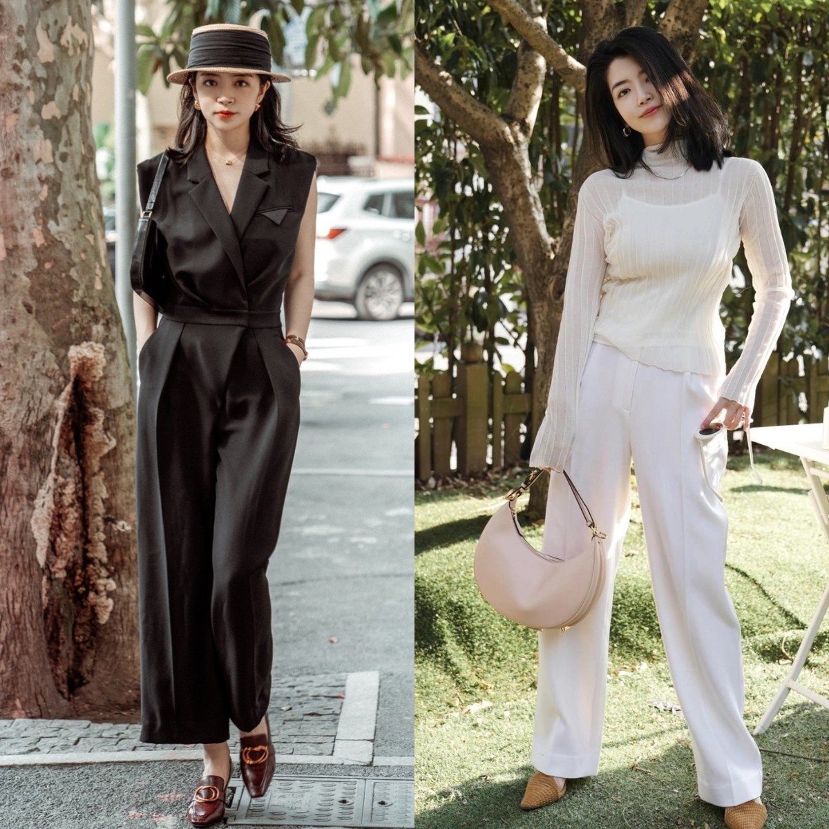 被三木的春夏穿搭圈粉了,30岁 女人跟着穿,舒适知性有气质