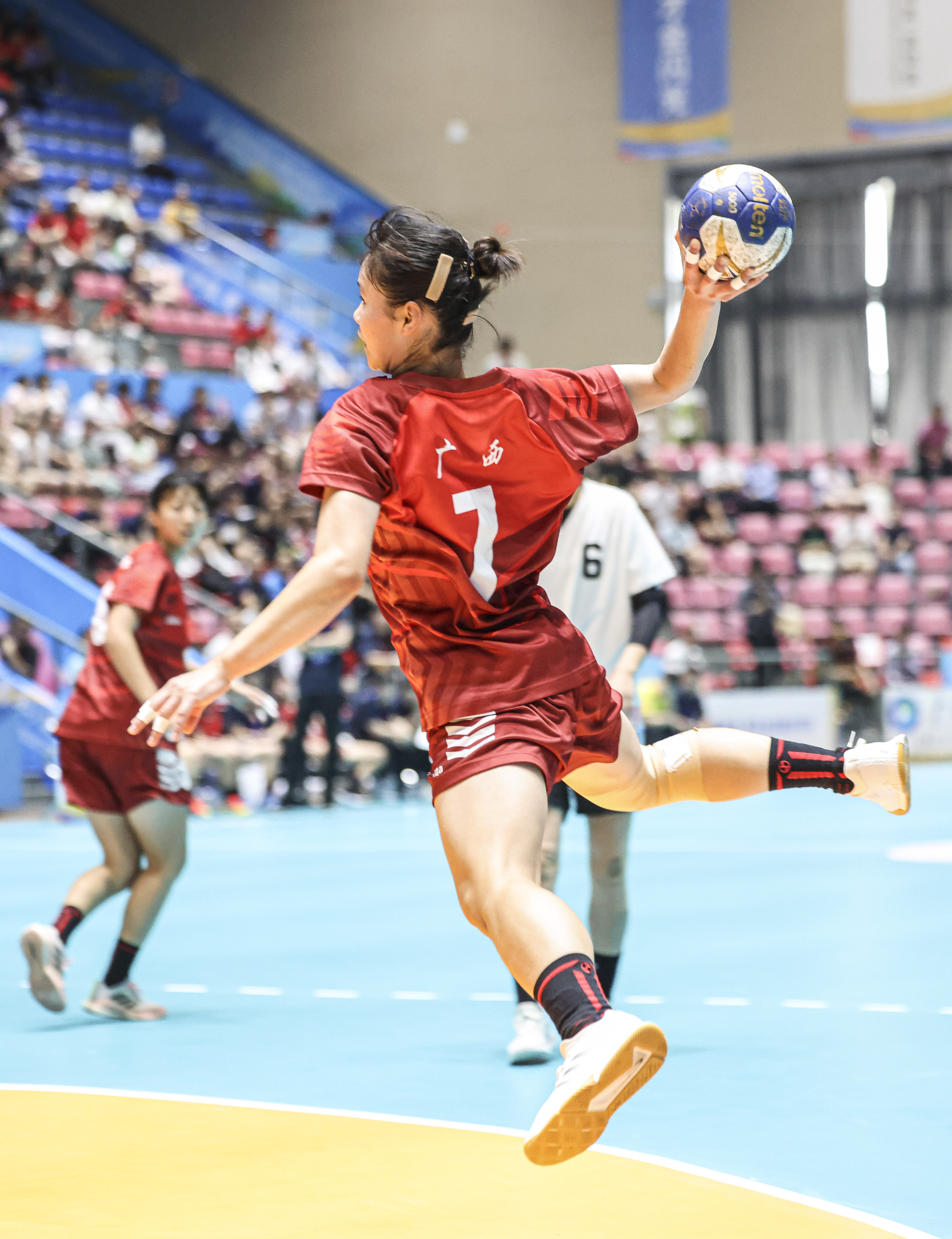 手球——第一届学青会女子公开组比赛开赛