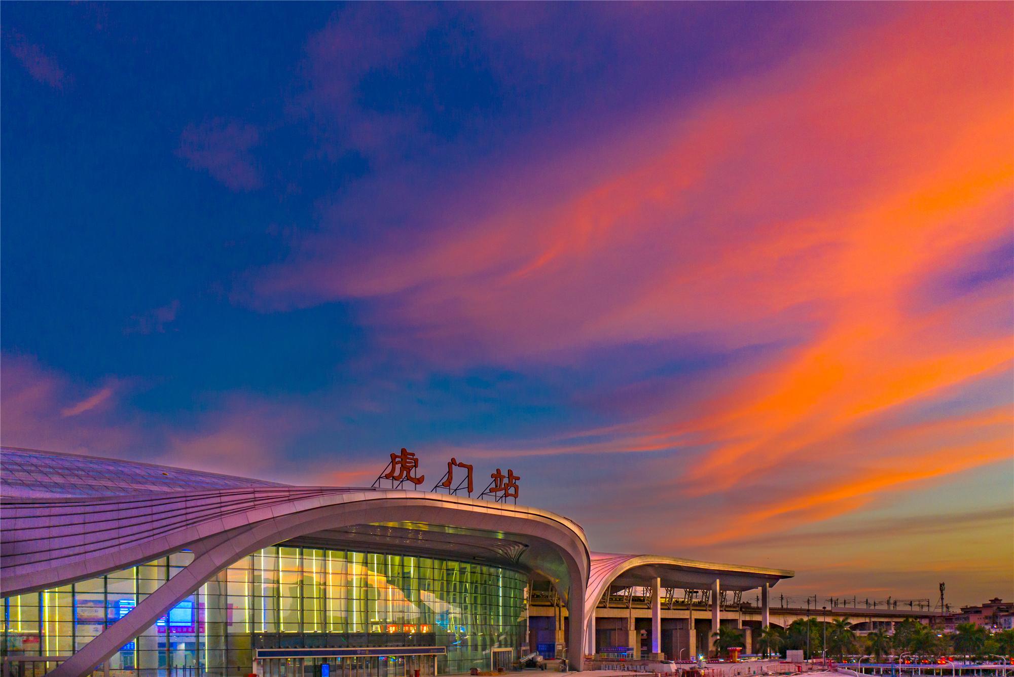 「视频」东莞虎门高铁站新建站房抢先看!