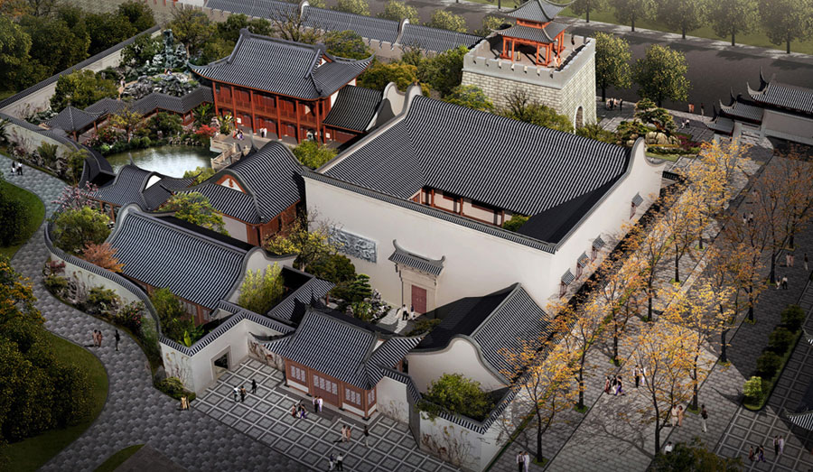 安徽四合院设计五大要素和设计风格