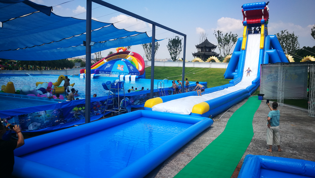 我们的节日端午∣铜梁奇彩梦园推水上娱乐活动 游客享受夏日清凉