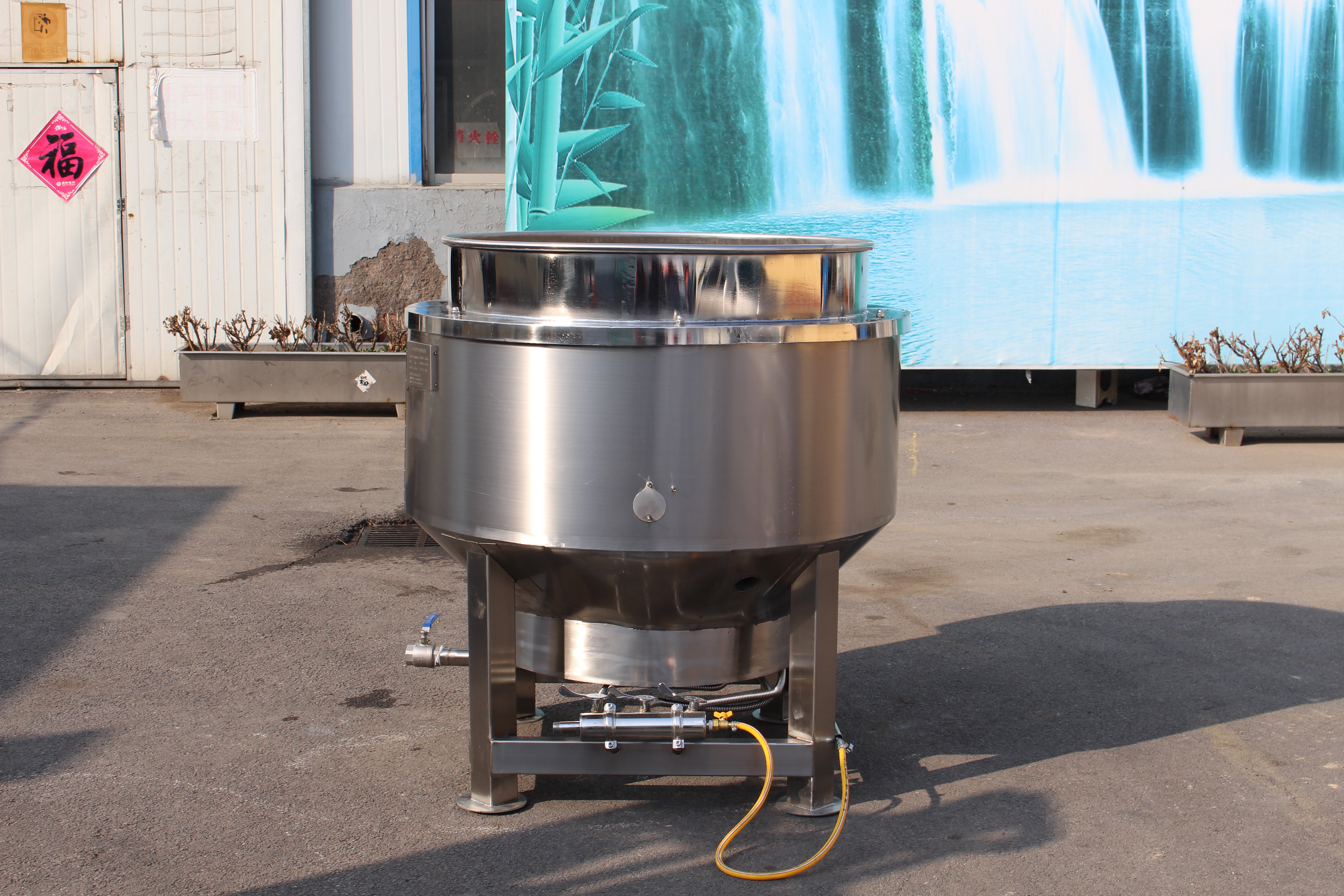 燃气夹层锅的介绍