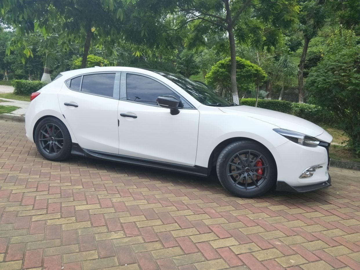 马自达cx-4刹车改装升级vinic 街道版四活塞刹车套装