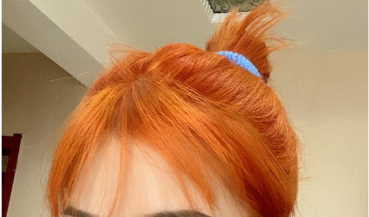 染脏橘色头发要漂吗