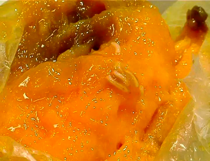 芒果内惊现活蛆,市民质疑永辉超市水果质量