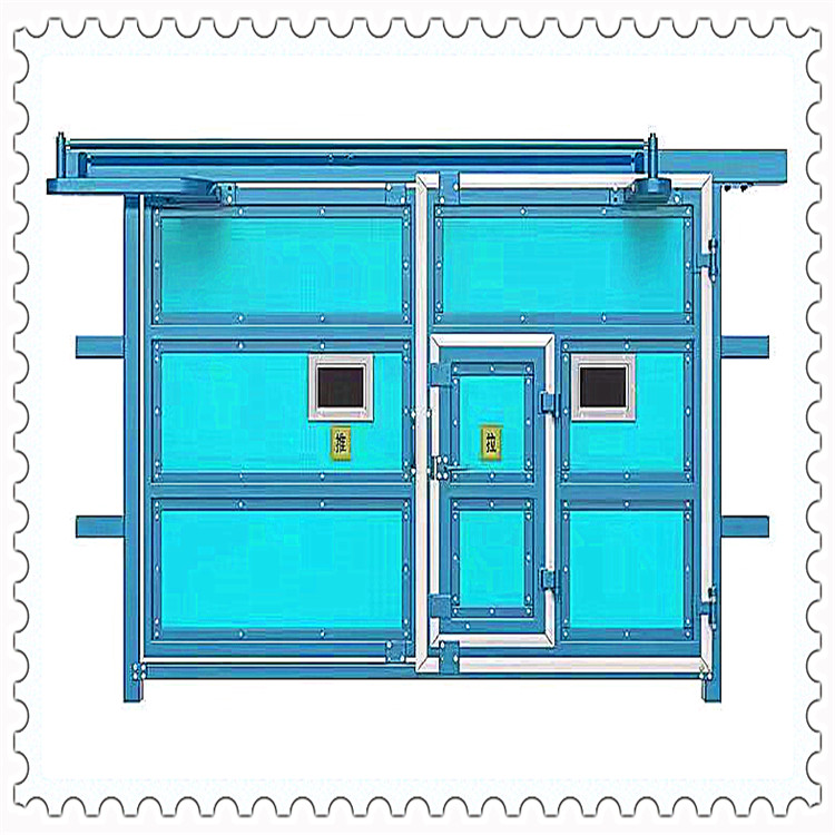 矿用自动无压风门,是用铁质钢制不锈钢竹制等材料加工的平衡风门