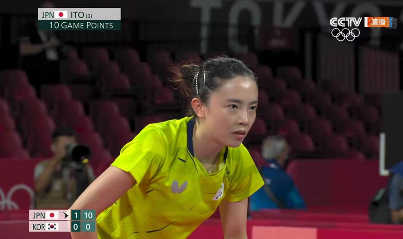 伊藤美诚4-0完胜田志希,在陈梦于梦雨之后,第三个晋级女单四强