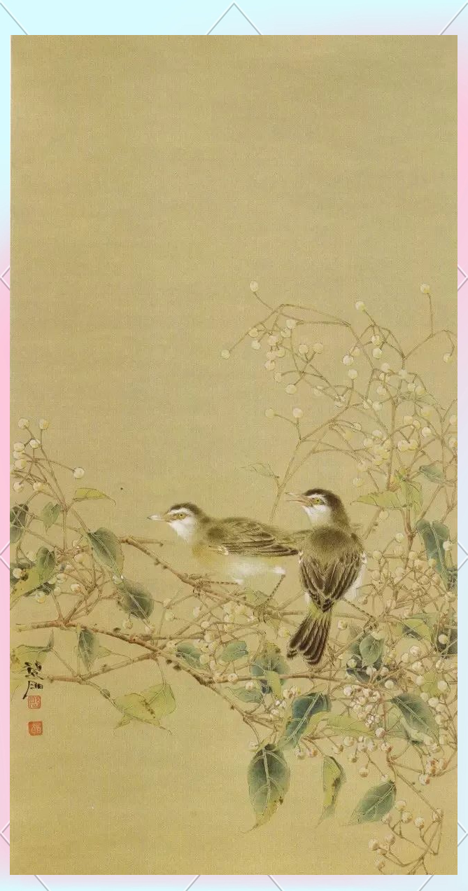 张贤明工笔花鸟画作品精选