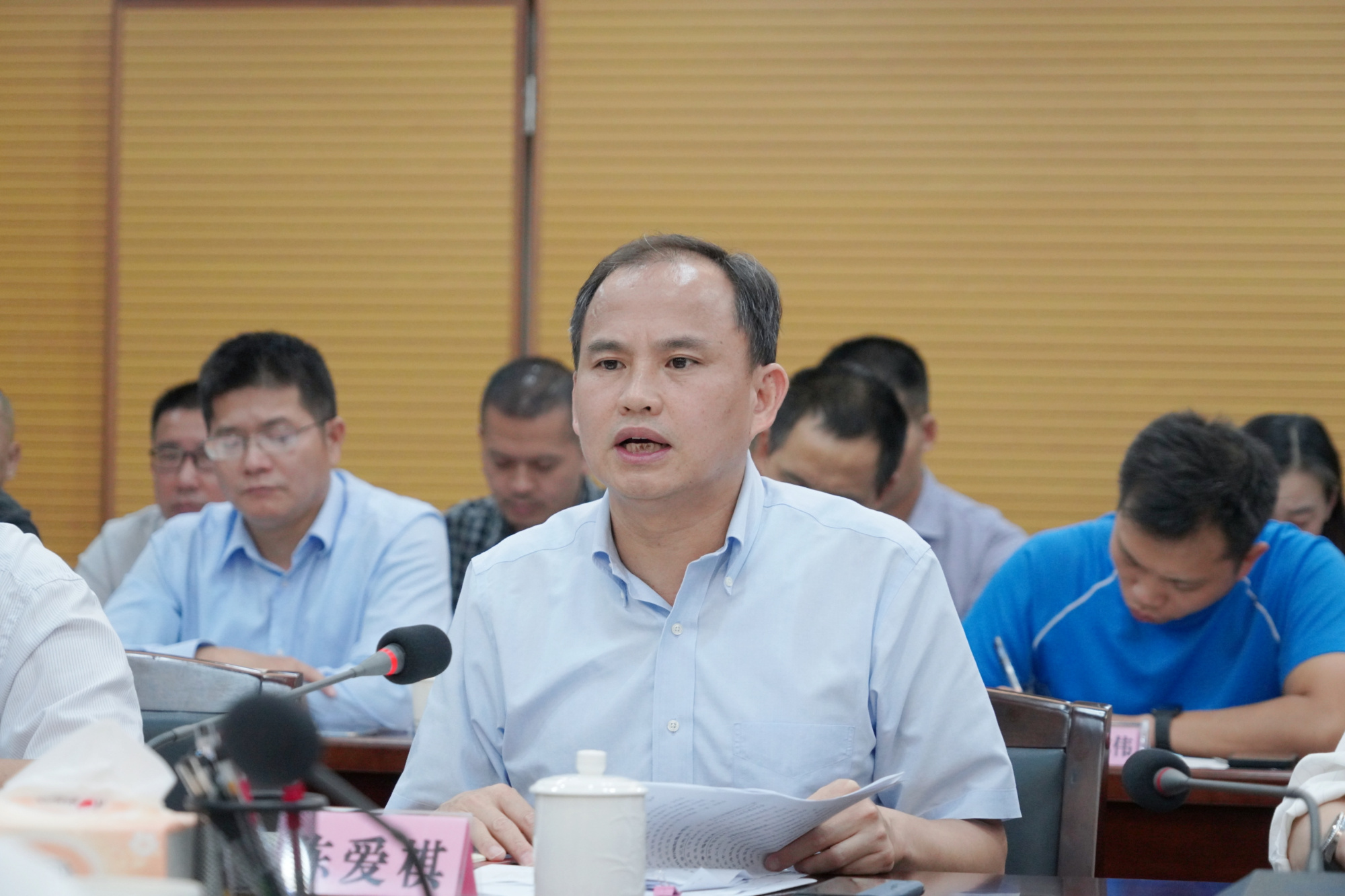 市政府王进足市长到市自然资源局调研