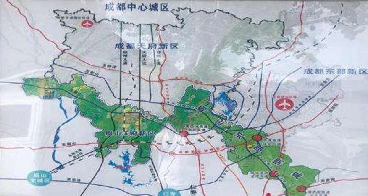 眉山东部新城总体规划