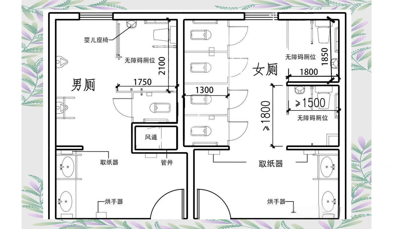 与无障碍厕所的设施要求