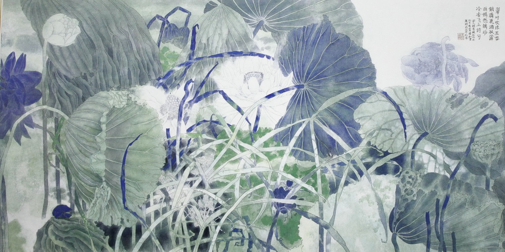 莫晓松的工笔花鸟画,如诗如画,引人入胜