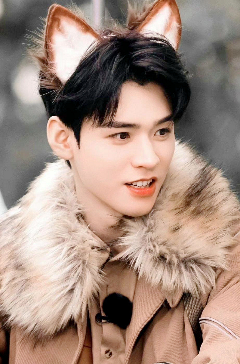 龚俊cos狐狸,这里有狐狸,这是一只狗,看狗的眼神,太可爱了