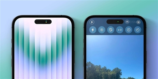 iphone 14 pro刘海屏变药丸屏 网友犀利吐槽 灵感来自于菜板