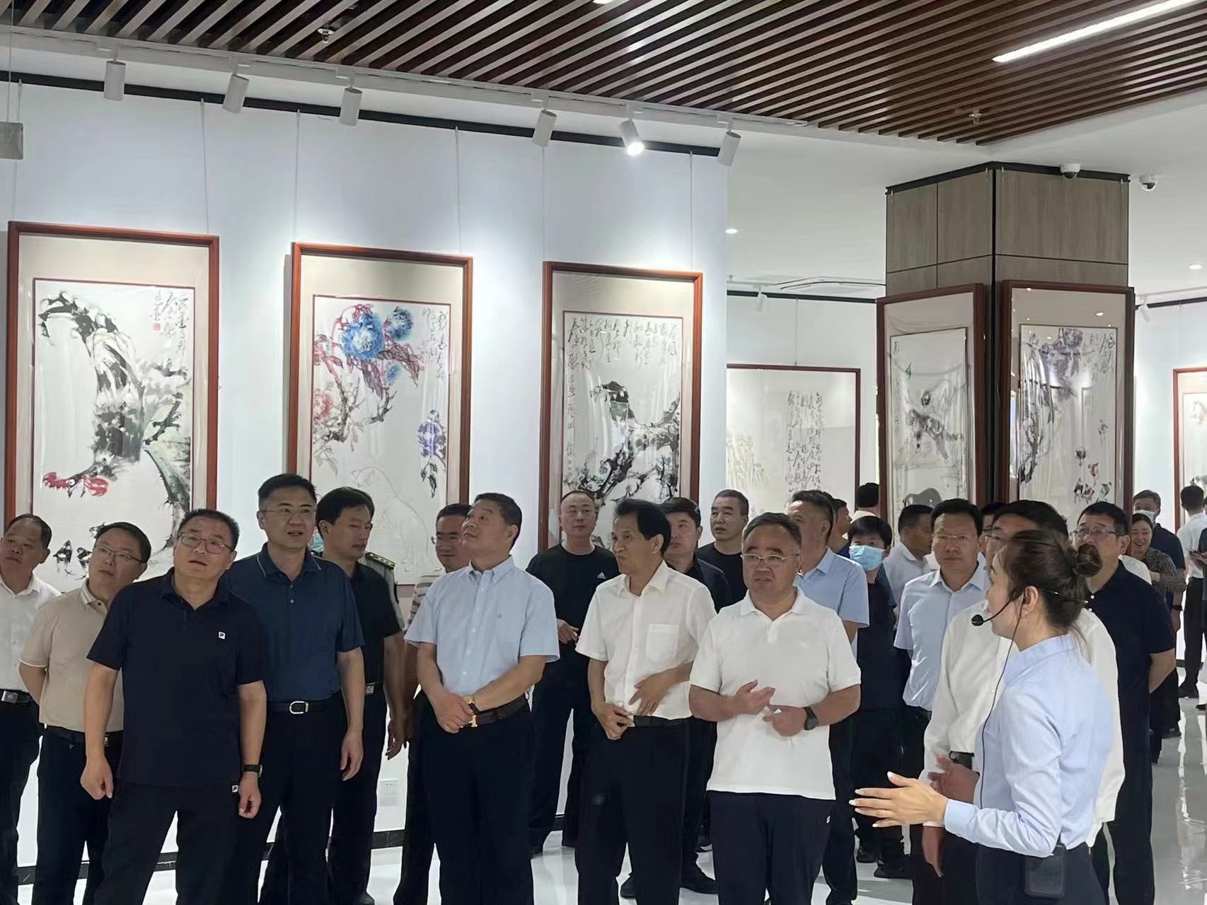 文化氛围感拉满 山东菏泽吴东魁艺术馆开馆