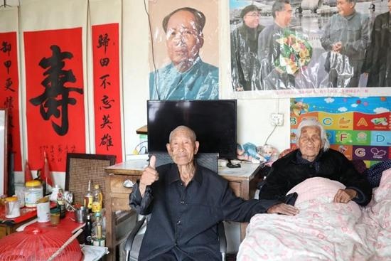文明视角·日照百岁老人寻访|老兵爷爷:许世吉