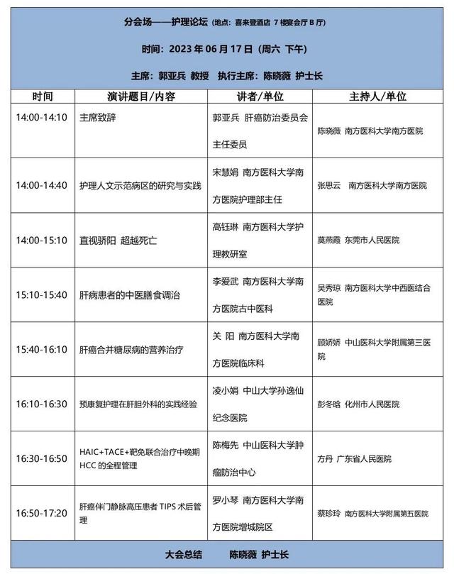 大會通知|2023年肝癌防治學術研討會在廣州舉辦!