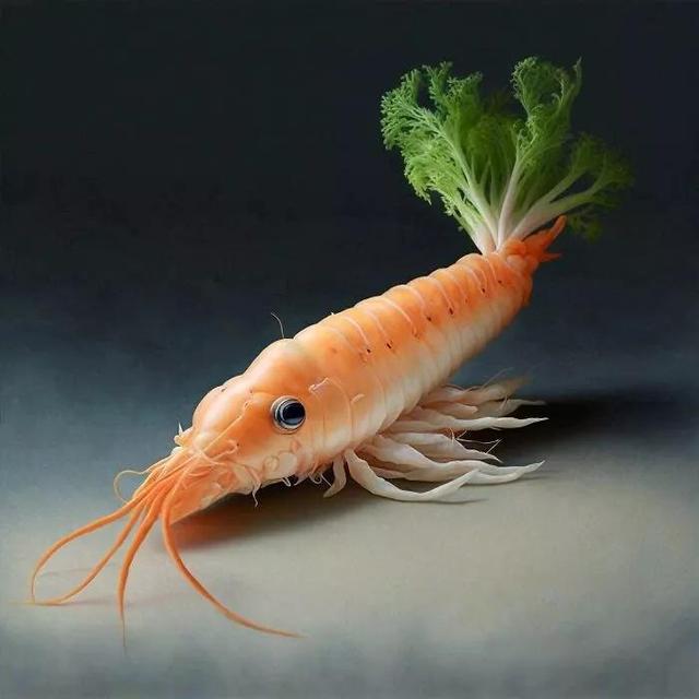 蔬菜动物造型图片简单图片