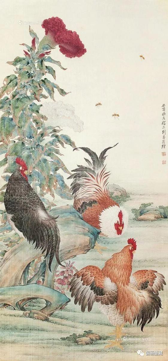 工筆花鳥動物畫大師劉奎齡