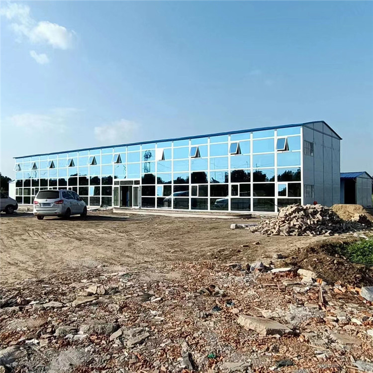 玻璃幕墙打包箱房临建工地活动房