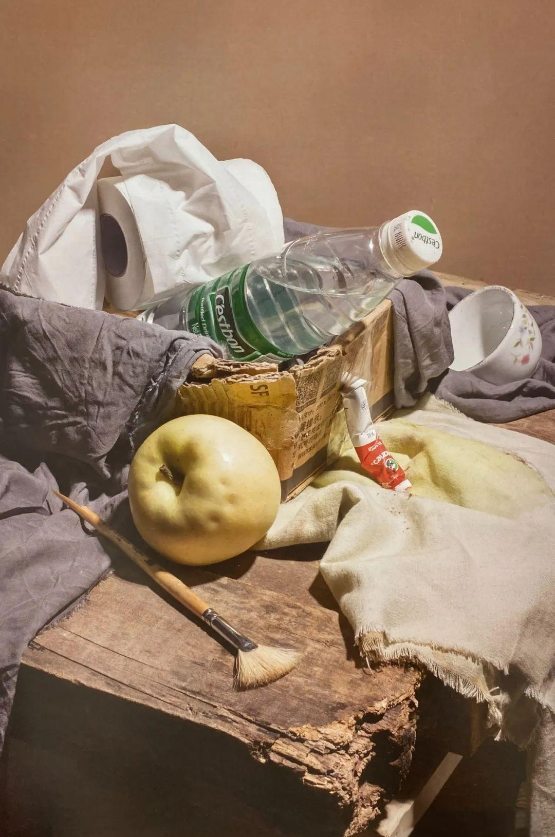 「素描写生素材」多样静物组合实物照片