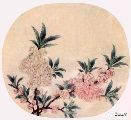 宋画《碧桃图》临摹步骤