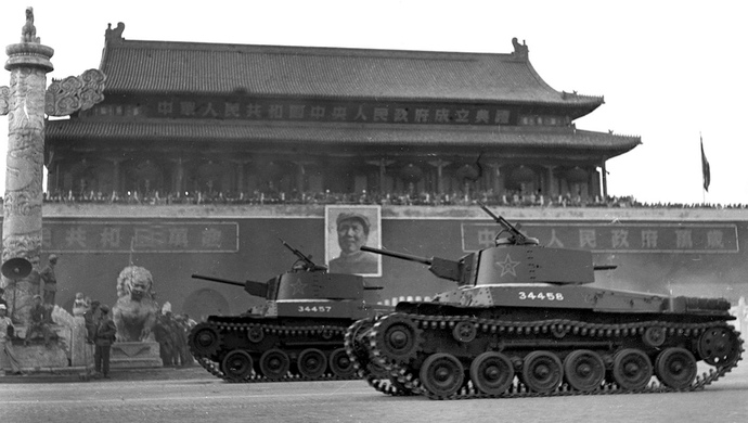 揭秘|1949年首次阅兵