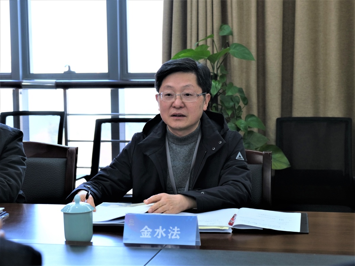 市财政局党委书记,局长金水法赴市金控公司调研指导工作