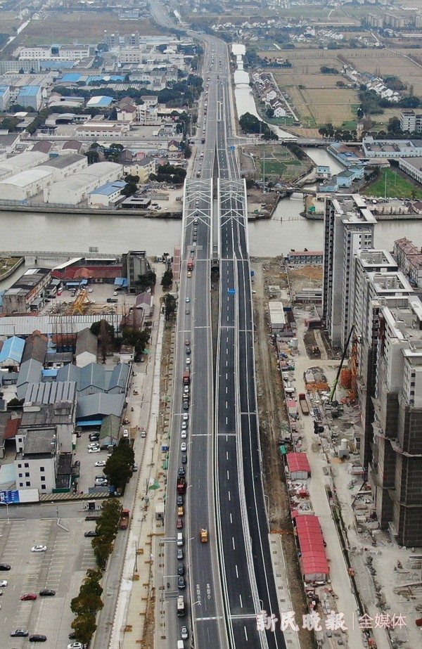 金山大桥今日全线通车