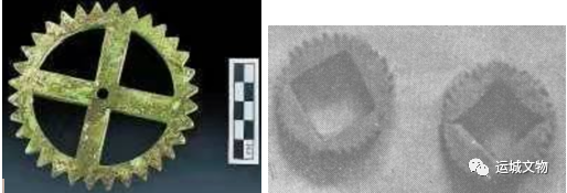 珍贵的汉代齿轮文物资料