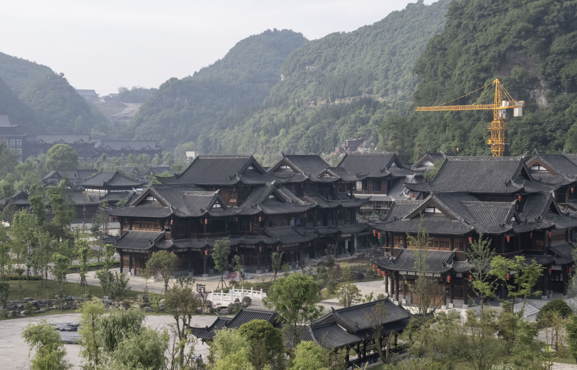 贵州织金县打造了一座平远古镇,像活的清明上河图,太