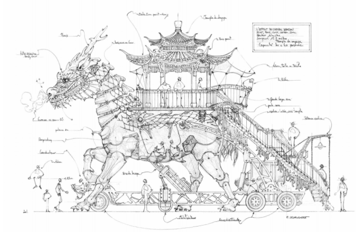 我——龙马精神,本周五晚将在武林广场腾跃,喷火,喷水,吐雾