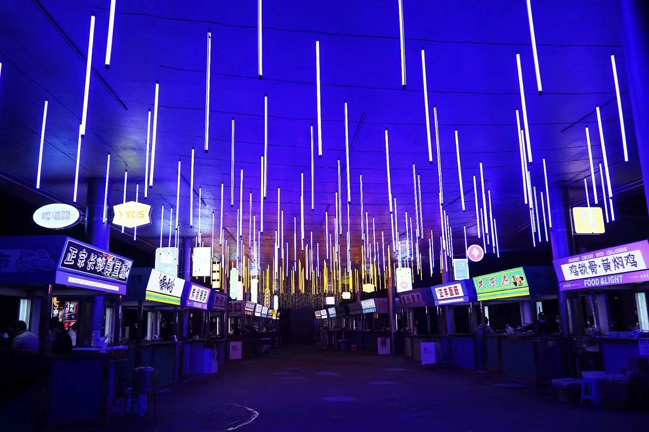 夜市亮化景观的设计与制作